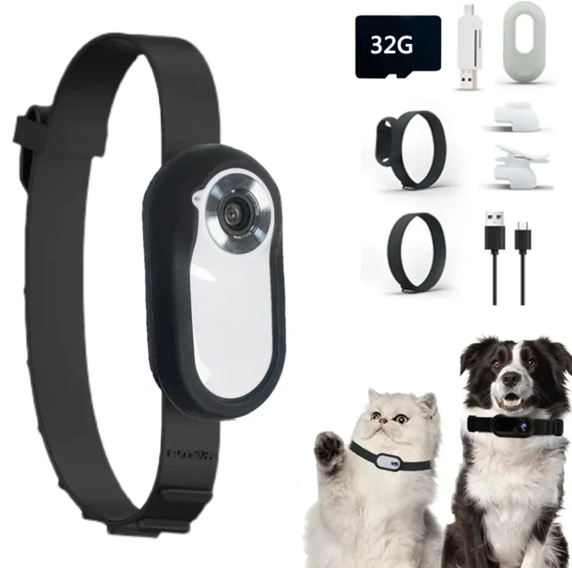 HD Collar Camera – Capture Your Pet’s Adventures